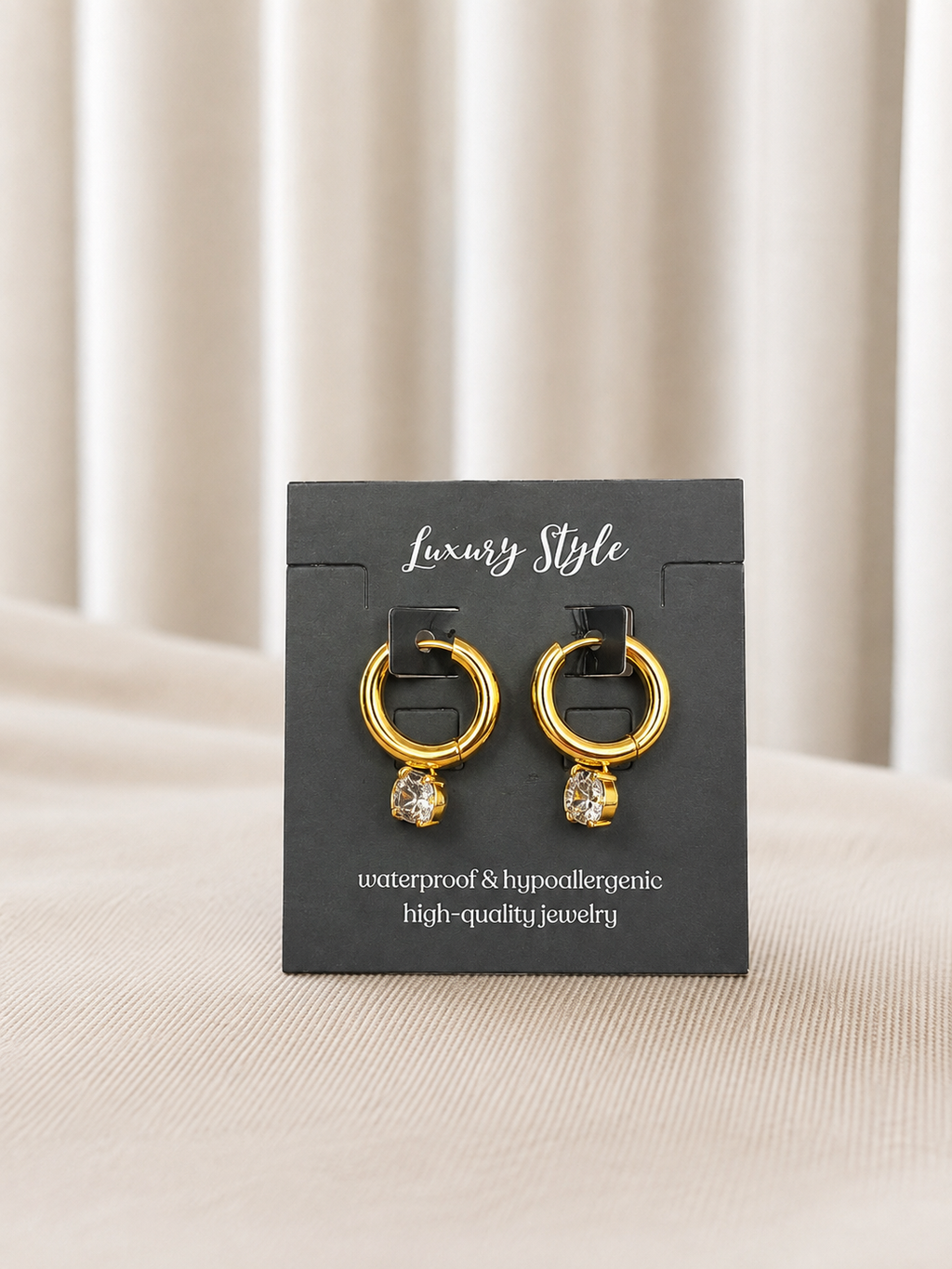 ✨ Elegante Mini øreringe med Zirkonia ✨