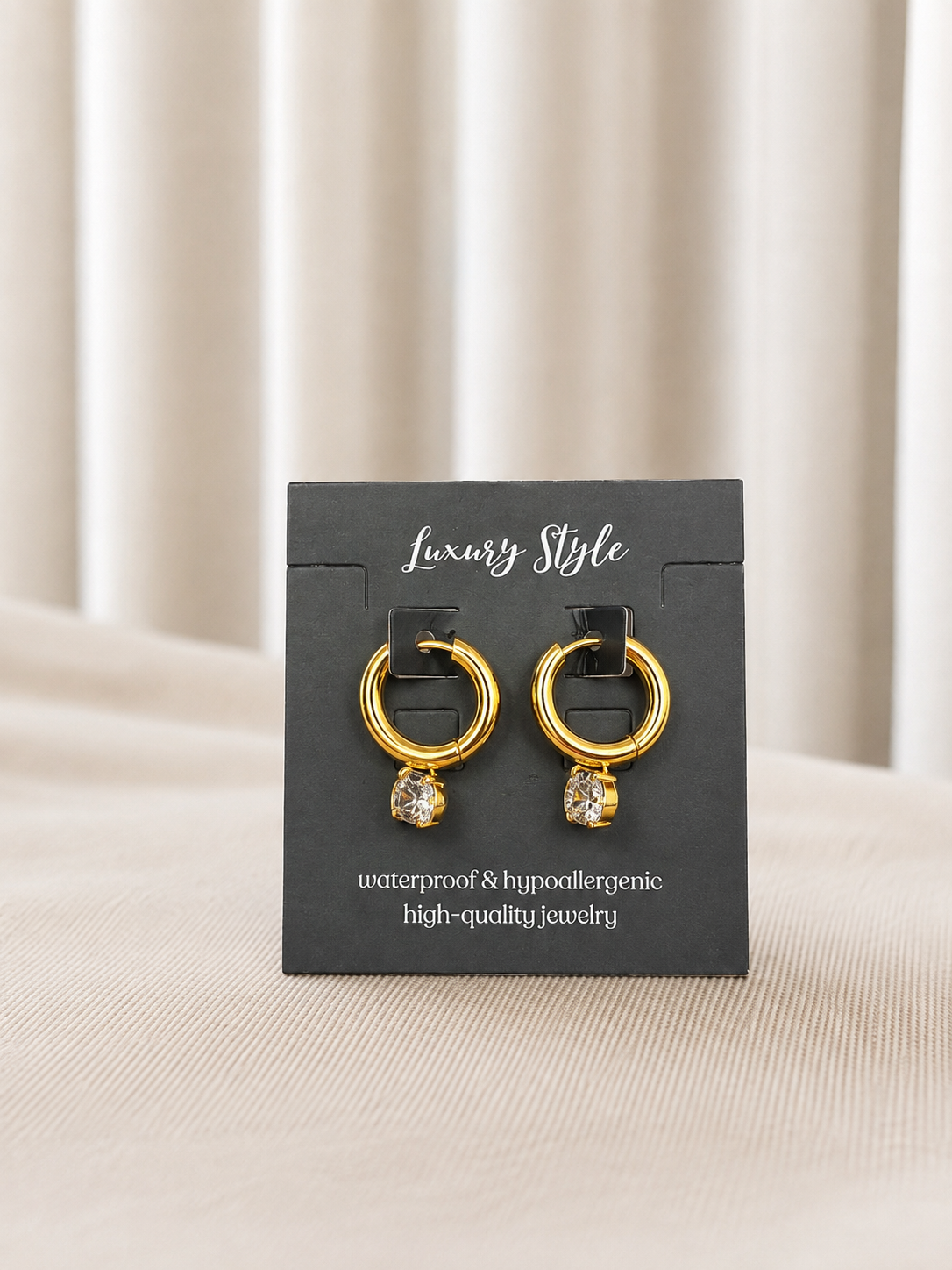 ✨ Elegante Mini øreringe med Zirkonia ✨