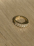 Justerbar ring med baguette-zirkonia ✨