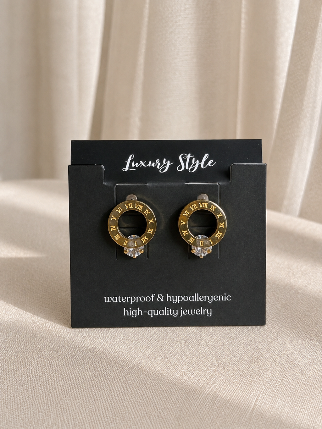 ✨ Elegante Zirkonia Øreringe ✨